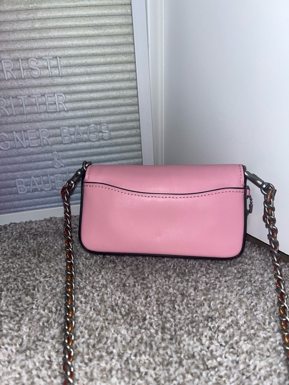 Coach Dinkier w/Colorblock Coach Link Crossbody - Picture 11 of 11